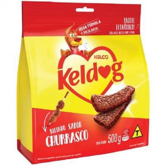 Bifinho Keldog Sabor Churrasco Para Cães Adultos