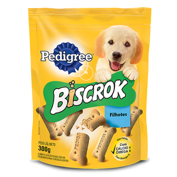 Biscoito Pedigree Biscrok para Cães Filhote - 300 g