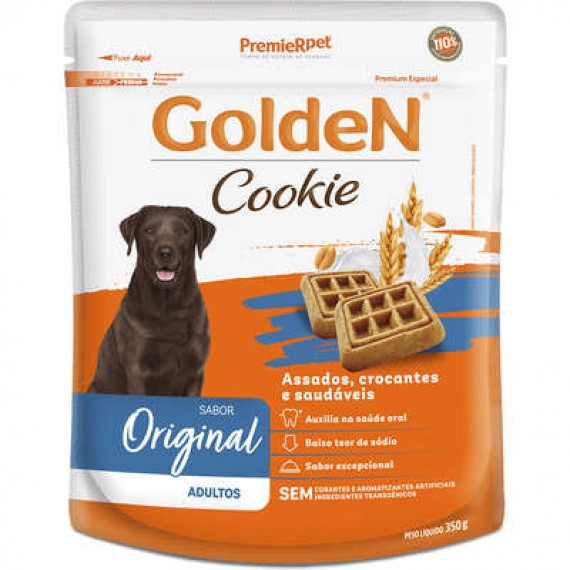 Biscoito Golden Premium Especial Cookie para Cães Adultos - 350g