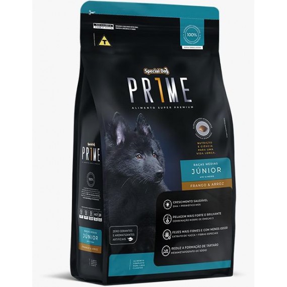 Ração Special Dog Prime Super Premium Junior - 10,1 Kg
