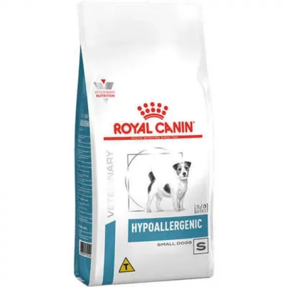 Ração Royal Canin Hypoallergenic Canine Veterinary Diet para Cães de Raças Pequenas