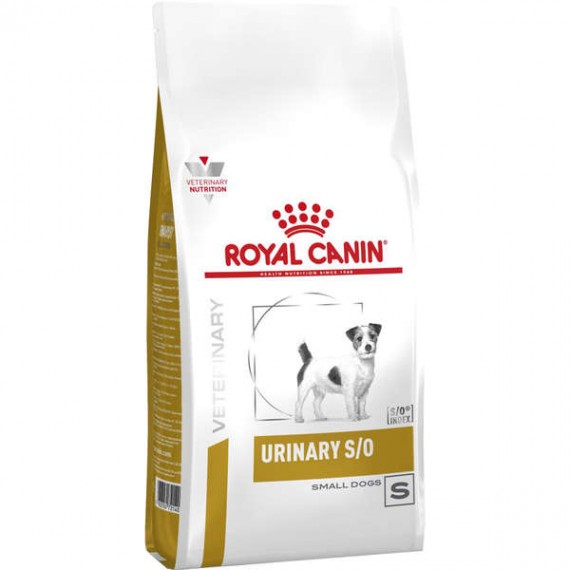 Ração Royal Canin Urinary Small Dog S/O Veterinary Diet para Cães com Problemas Urinários - 7,5 Kg