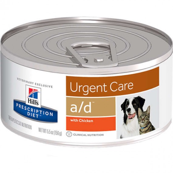 Ração Úmida Prescription Diet a/d Urgent Care da Hill´s para Cães e Gatos - 156 g