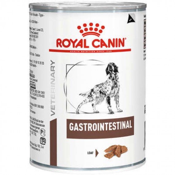 Ração Úmida Royal Canin Lata Gastro Intestinal Veterinary para Cães - 400 g