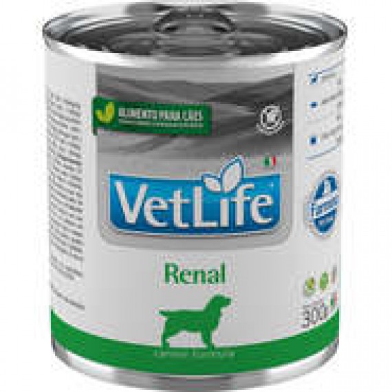 Alimento Úmido Renal para Cães da VetLife - 300 g