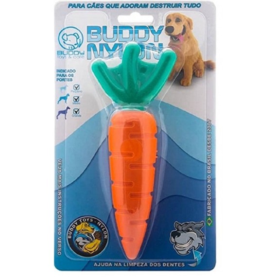 Brinquedo Buddy Toys Cenoura de Nylon