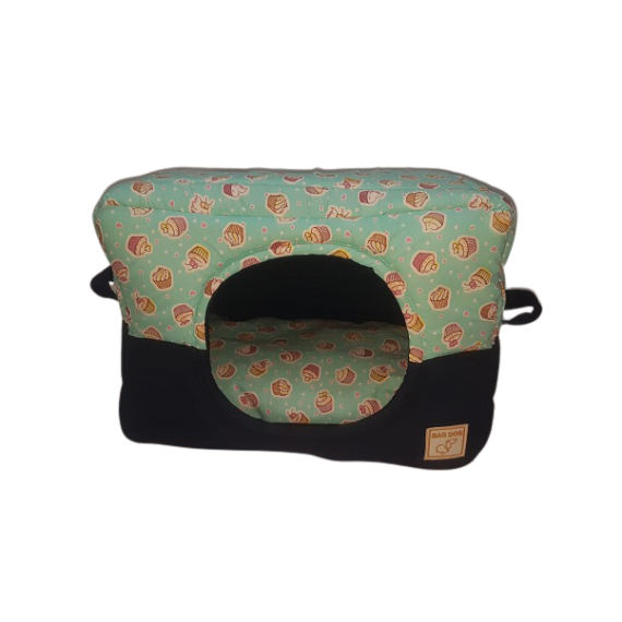 Cabana Cama 2 em 1 da Bag Dog para Cães e Gatos - M