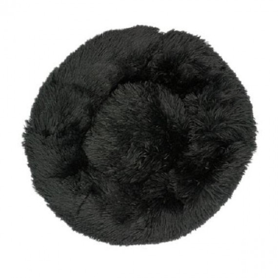 Cama Redonda Pelucia tipo Nuvem Preta - M