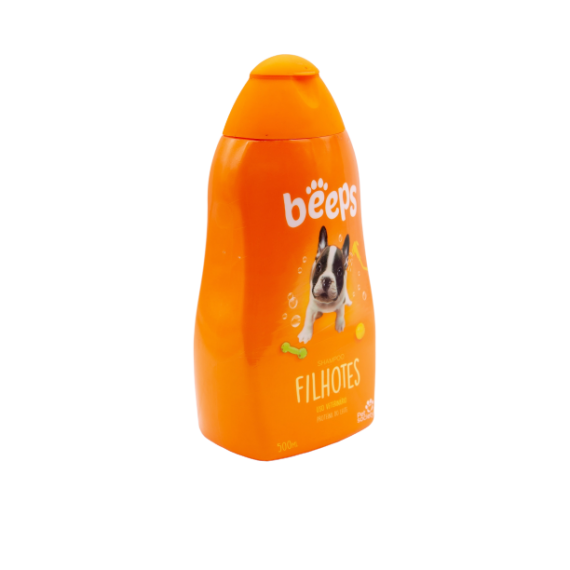 Shampoo Pet Society Beeps Filhotes de Proteína ao Leite