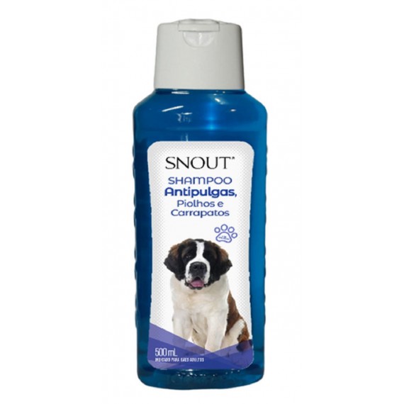 Shampoo Antipulgas, Piolhos e Carrapatos Snout - 500 ml