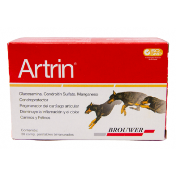 Anti-inflamatório Brouwer Artrin Condroprotetor - 30 comprimidos 