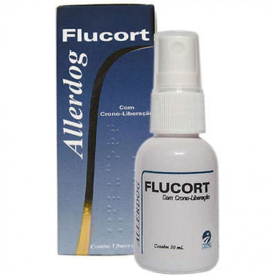 Anti-inflamatório Flucort Allerdog da Cepav - 30 ml