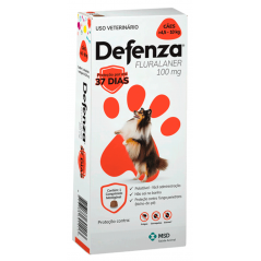 Antipulgas e Carrapatos Defenza para Cães de 4,5 a 10 Kg - 1 Comprimido