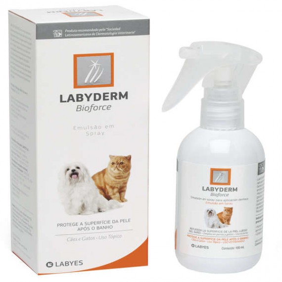 Emulsão Labyderm Bioforce para Cães e Gatos - Spray 