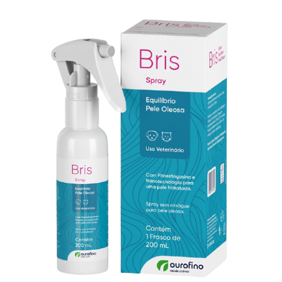 Hidratante Bris Spray Equilíbrio Pele Oleosa da Ouro Fino para Cães e Gatos