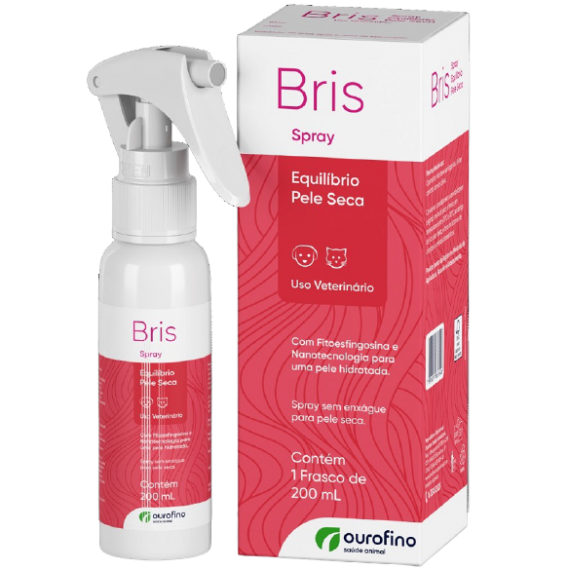 Hidratante Bris Spray Equilíbrio Pele Seca da Ouro Fino para Cães e Gatos