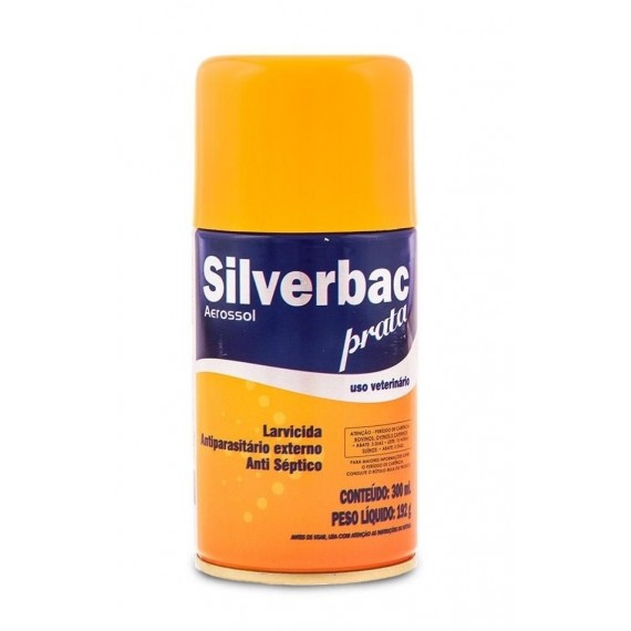 Larvicida em Aerosol Silverbac Prata