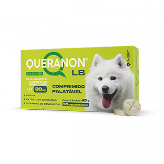 Queranon LB Suplemento Alimentar para Cães - Até 30 Kg