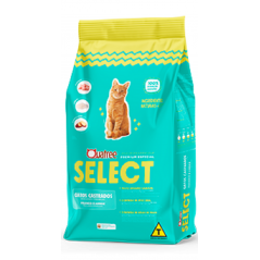 Ração Quatree Select Premium Especial para Gatos Castrado - 10,1 Kg