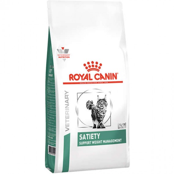 Ração Royal Canin  Veterinary Diet Satiety Feline  para Gatos Obesos - 1,5 Kg