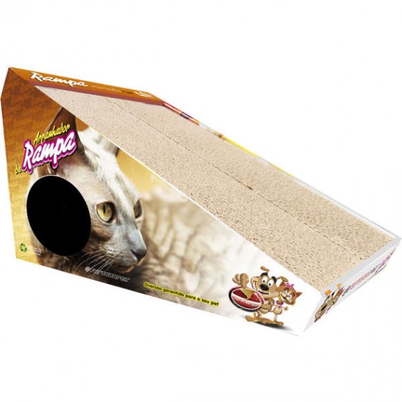 Brinquedo Arranhador tipo Rampa da Furacão Pet