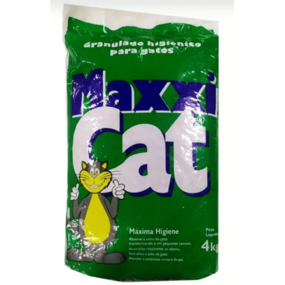 Granulado Sanitário Maxxi Cat - 4 Kg