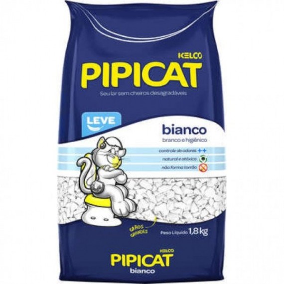 Granulado Sanitário Pipicat Bianco da Kelco - 1.8 Kg