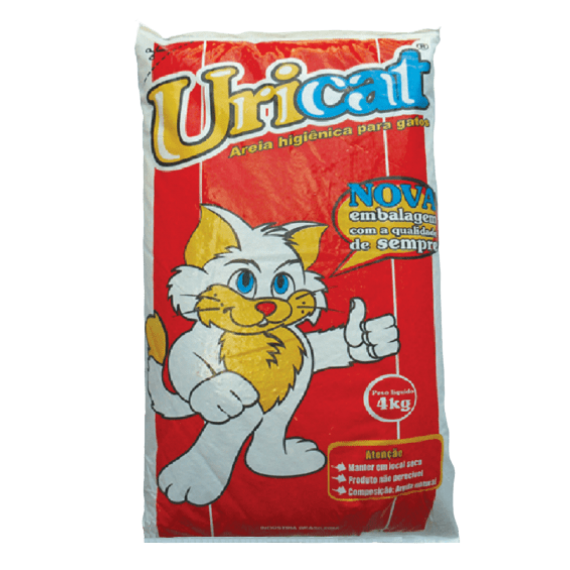 Areia Sanitária Uricat - 4 Kg