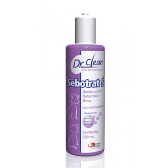 Shampoo Dr. Clean Sebotrat S para Seborreia Seca - 200 ml