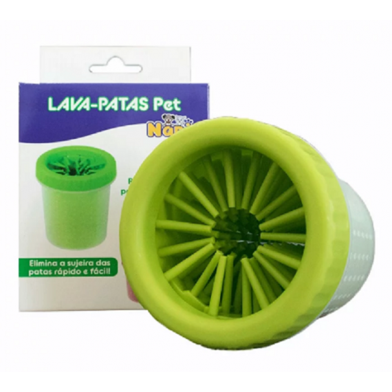 Copo Lava Patas da Napi para Cães e Gatos na cor Azul - G