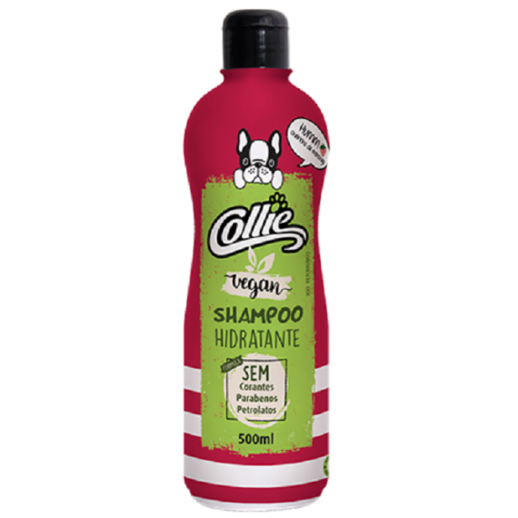 Shampoo Hidratante da Collie com cheiro de morango para Cães e Gatos