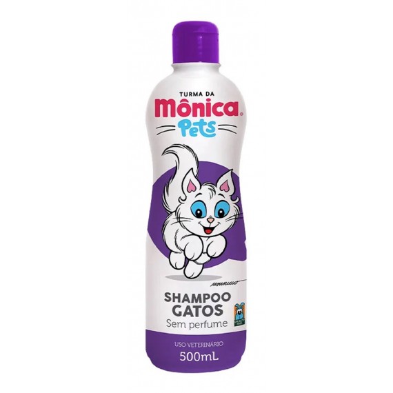 Shampoo Turma da Mônica Pets para Gatos - 500 ml 