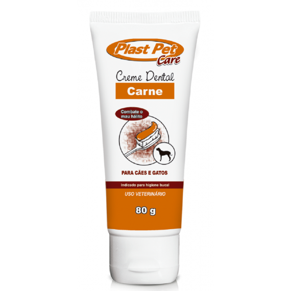 Creme Dental Vários Sabores para Cães e Gatos