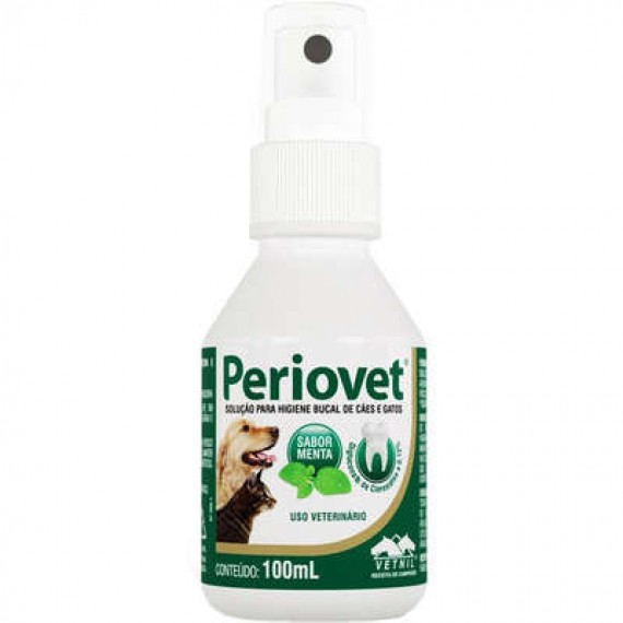 Higiene Bucal Periovet em Spray da Vetnil - 100 ml