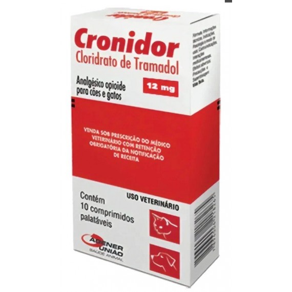 Analgésico Cronidor da Agener União - 12mg