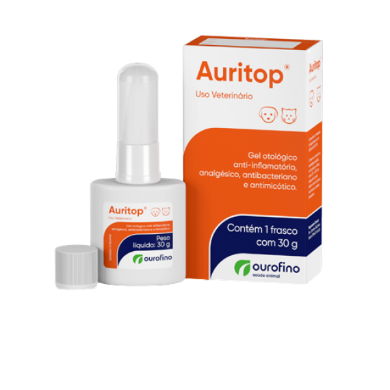 Auritop para Tratamento Otológico da Ourofino - 30 g