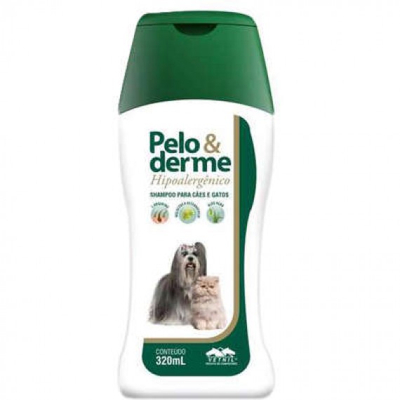  Shampoo Pelo & Derme Hipoalergênico da Vetnil para Cães e Gatos