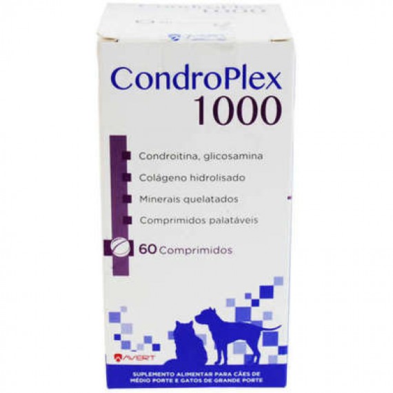 CondroPlex 1000 Suplemento Alimentar da Avert - 60 Cápsulas