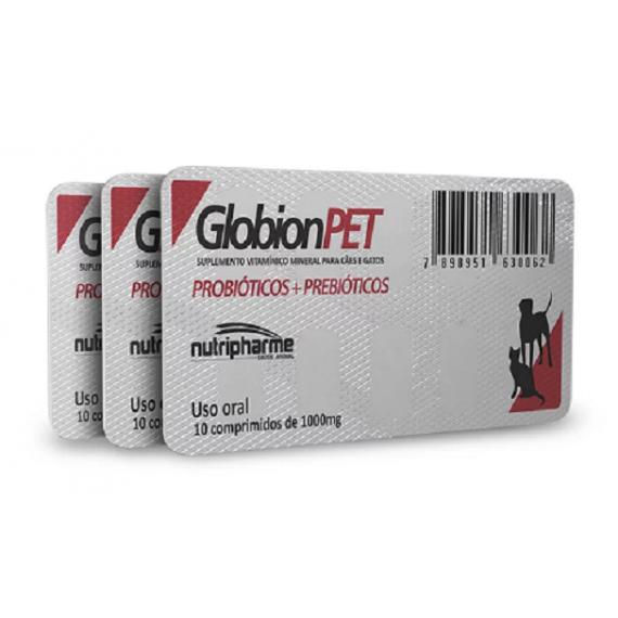 Globion Pet Suplemento Vitaminico Mineral  para Cães e  Gatos da Nutripharme