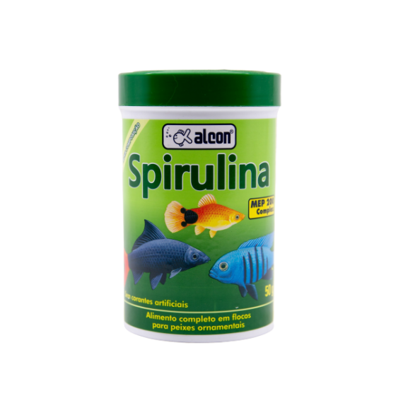 Ração Alcon Spirulina para Peixes