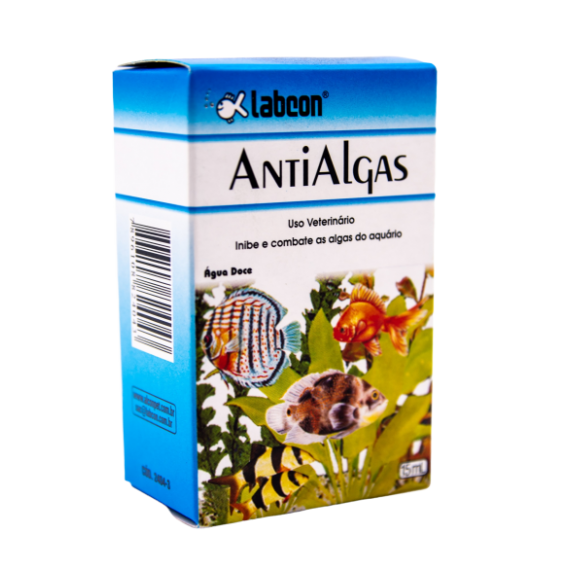 Remédio Labcon AntiAlgas para Combate de Algas de Aquário