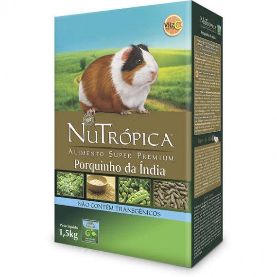 Ração Nutrópica Super Premium para Porquinho da Índia